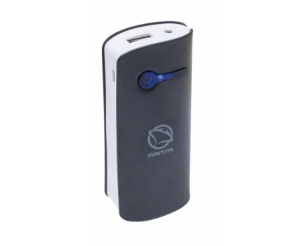 Powerbank POWERBANK MANTA 5.000 mAh Czarny #